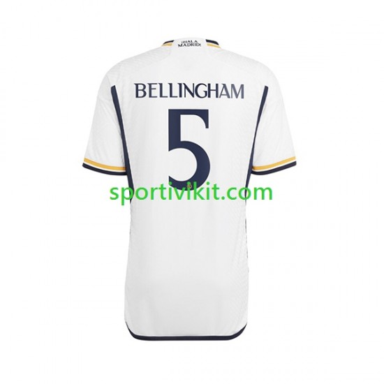 Real Madrid Jude Bellingham 5 Uomo Maglia Prima 2023-2024 Manica Corta