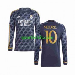 Real Madrid Modrić Luka 10 Uomo Maglia Seconda 2023-2024 Manica Lunga
