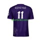 Real Madrid RODRYGO 11 Y-3 Viola Uomo Maglia Quarto 2023-2024 Manica Corta