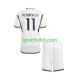 Completo da calcio Bambini Real Madrid Rodrygo Goes 11 Maglia Prima 2023-2024 Manica Corta Completo da calcio Bambini Real Madrid Rodrygo Goes 11 Maglia Prima 2023-2024 Manica Corta
