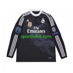 Real Madrid Retro 2014 Uomo Maglia Terza Manica Lunga