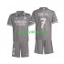 Completo da calcio Bambini Real Madrid Vini JR. 7 Maglia Terza 2024-2025 Manica Corta