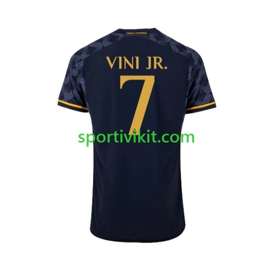 Real Madrid Vinicius Junior 7 Uomo Maglia Seconda 2023-2024 Manica Corta