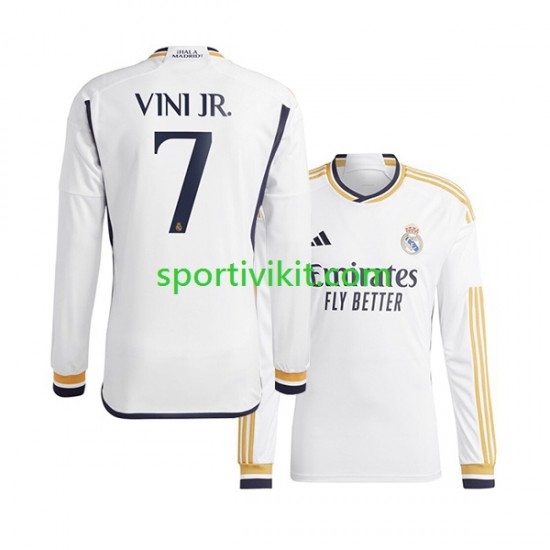 Real Madrid Vinicius Junior 7 Uomo Maglia Prima 2023-2024 Manica Lunga Real Madrid Vinicius Junior 7 Uomo Maglia Prima 2023-2024 Manica Lunga