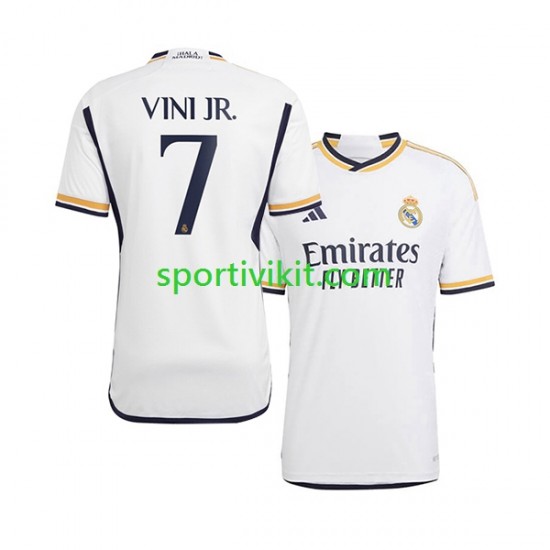 Real Madrid Vinicius Junior 7 Uomo Maglia Prima 2023-2024 Manica Corta Real Madrid Vinicius Junior 7 Uomo Maglia Prima 2023-2024 Manica Corta