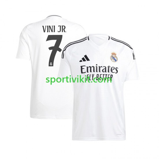 Real Madrid Vinicius Junior 7 Uomo Maglia Prima 2024-2025 Manica Corta