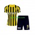 Completo da calcio Bambini SBV Vitesse Football Kit Prima 2022-2023 Manica Corta