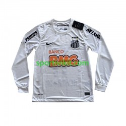 Santos FC Neymar JR 11 Retro 2011-2012 Uomo Maglia Prima Manica Lunga