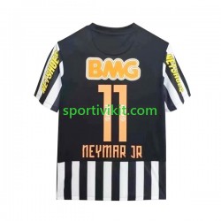 Santos Neymar JR 11 Retro 2011-2012 Uomo Maglia Seconda Manica Corta
