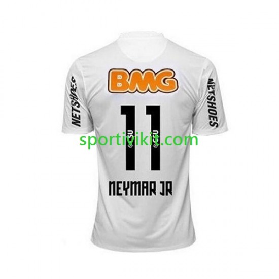 Santos Neymar JR 11 Retro 2011-2012 Uomo Maglia Prima Manica Corta