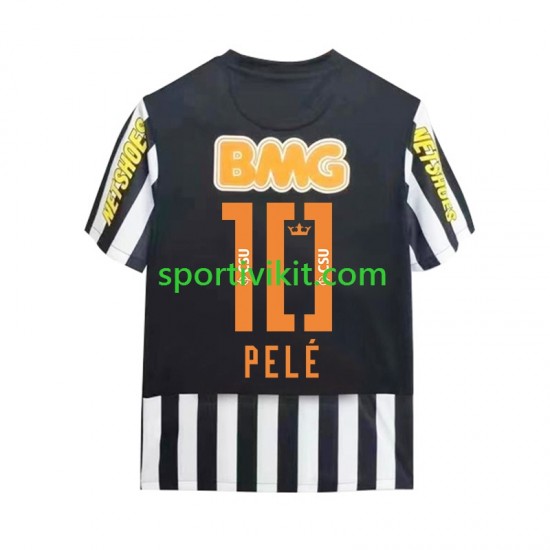Santos PELE 10 Retro 2011-2012 Uomo Maglia Seconda Manica Corta Santos PELE 10 Retro 2011-2012 Uomo Maglia Seconda Manica Corta