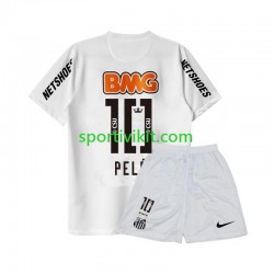 Completo da calcio Bambini Santos PELE 10 Retro 2011-2012 Maglia Prima Manica Corta