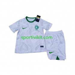 Completo da calcio Bambini Arabia Saudita Maglia Prima Coppa del Mondo 2022 Manica Corta