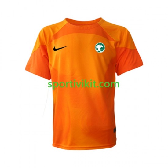 Arabia Saudita Portiere Uomo Maglia Seconda Coppa del Mondo 2022 Manica Corta Arabia Saudita Portiere Uomo Maglia Seconda Coppa del Mondo 2022 Manica Corta