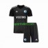 Completo da calcio Bambini Schalke 04 Portiere Maglia Seconda 2023-2024 Manica Corta