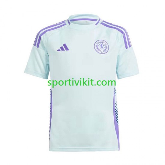 Scozia Uomo Maglia Seconda Euro 2024 Manica Corta