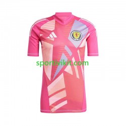 Scozia Portiere Rosa Uomo Maglia Terza Euro 2024 Manica Corta