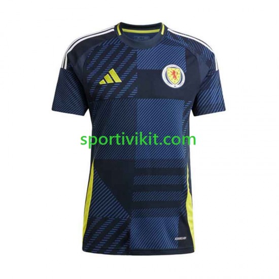 Scozia Uomo Maglia Prima Euro 2024 Manica Corta