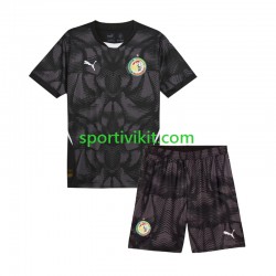 Completo da calcio Bambini Senegal Portiere Maglia Seconda 2025 Manica Corta