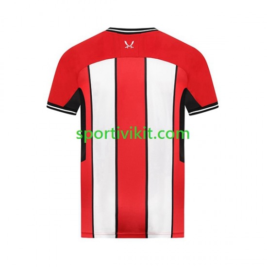 Sheffield United Uomo Maglia Prima 2023-2024 Manica Corta