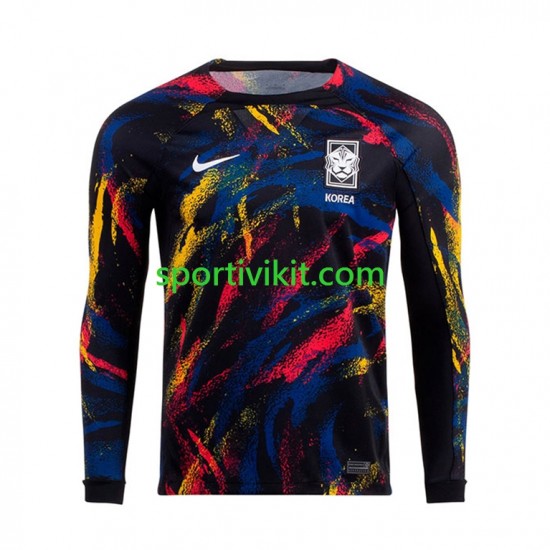 Corea del Sud Uomo Maglia Seconda Coppa del Mondo 2022 Manica Lunga