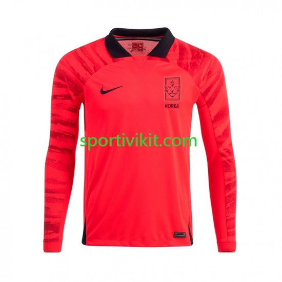 Corea del Sud Uomo Maglia Prima Coppa del Mondo 2022 Manica Lunga