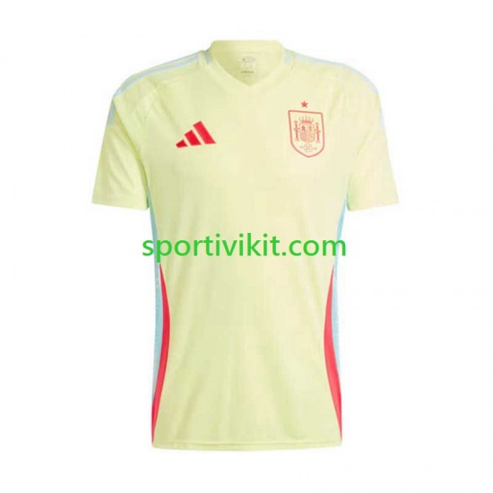 Spagna Uomo Maglia Seconda Euro 2024 Manica Corta