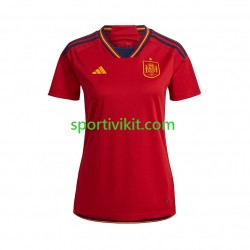 Spagna Donna Maglia Prima Coppa del Mondo 2022 Manica Corta