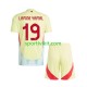 Completo da calcio Bambini Spagna Lamine Yamal 19 Maglia Seconda Euro 2024 Manica Corta Completo da calcio Bambini Spagna Lamine Yamal 19 Maglia Seconda Euro 2024 Manica Corta