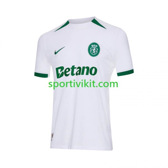 Sporting CP Uomo Maglia Seconda 2024-2025 Manica Corta
