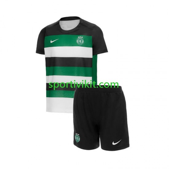 Completo da calcio Bambini Sporting CP Maglia Prima 2024-2025 Manica Corta Completo da calcio Bambini Sporting CP Maglia Prima 2024-2025 Manica Corta