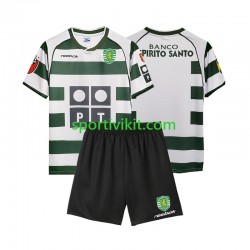 Completo da calcio Bambini Sporting CP Retro 2001 2003 Maglia Prima Manica Corta