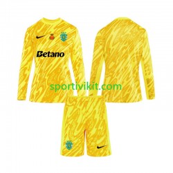 Completo da calcio Bambini Sporting CP Portiere Maglia Terza 2024-2025 Manica Lunga