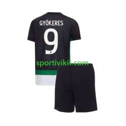 Completo da calcio Bambini Sporting CP Gyokeres 9 Maglia Prima 2024-2025 Manica Corta