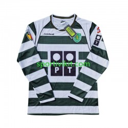 Sporting CP Retro 2001 2003 Uomo Maglia Prima Manica Lunga