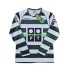 Sporting CP Retro 2001 2003 Uomo Maglia Prima Manica Lunga