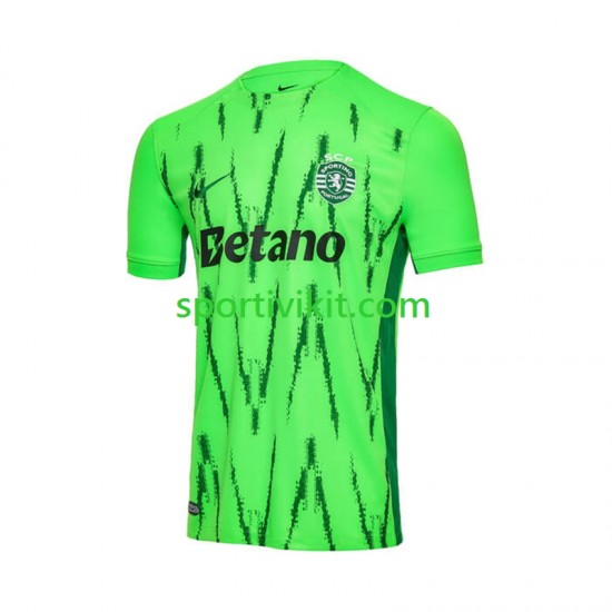 Sporting CP Uomo Maglia Terza 2024-2025 Manica Corta