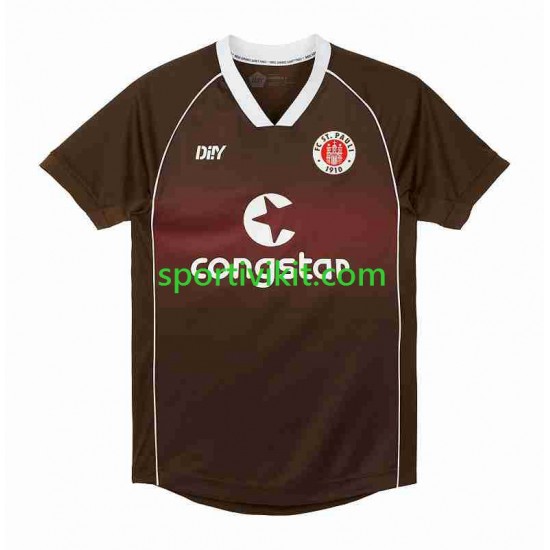 St Pauli Uomo Maglia Prima 2023-2024 Manica Corta
