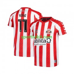Sunderland Chris Rigg 11 Uomo Maglia Prima 2024-2025 Manica Corta