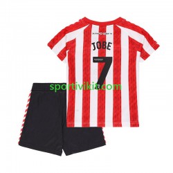 Completo da calcio Bambini Sunderland Jobe Bellingham 7 Maglia Prima 2024-2025 Manica Corta