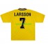 Svezia Henrik Larsson 7 Retro 1994 Uomo Maglia Prima Manica Corta