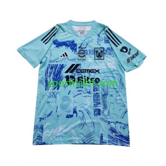 Tigres UANL Portiere Earth Day Uomo Maglia Prima 2023-2024 Manica Corta