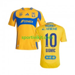 Tigres UANL Gignac 10 Uomo Maglia Prima 2024-2025 Manica Corta