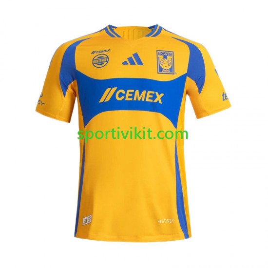 Tigres UANL Uomo Maglia Prima 2024-2025 Manica Corta Tigres UANL Uomo Maglia Prima 2024-2025 Manica Corta
