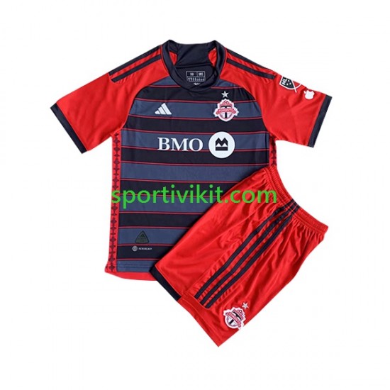 Completo da calcio Bambini Toronto FC 2023 Maglia Prima Manica Corta Completo da calcio Bambini Toronto FC 2023 Maglia Prima Manica Corta
