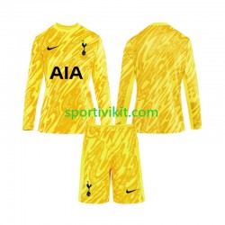 Completo da calcio Bambini Tottenham Hotspur Portiere Maglia Prima 2024-2025 Manica Lunga
