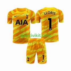 Completo da calcio Bambini Tottenham Hotspur Portiere Hugo Arancia Maglia Seconda 2023-2024 Manica Corta