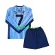 Completo da calcio Bambini Tottenham Spurs Son 7 Maglia Seconda 2024-2025 Manica Lunga