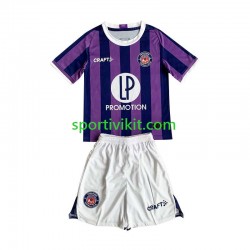 Completo da calcio Bambini Toulouse Maglia Seconda 2023-2024 Manica Corta