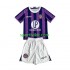 Completo da calcio Bambini Toulouse Maglia Seconda 2023-2024 Manica Corta